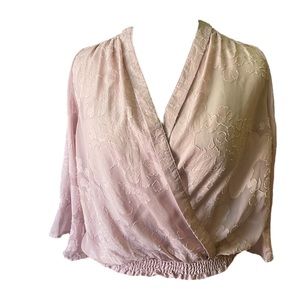 LAFFAIRE Los Angeles Dusty Pink Blouse
